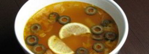 солянка из колбасы. Шаг 4