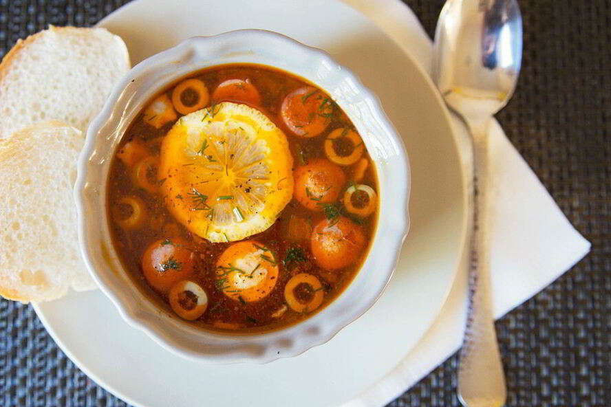 Рецепт солянки мясной