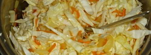 солянка овощная с маринованными подосиновиками. Шаг 8