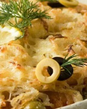 Солянка рыбная на сковороде