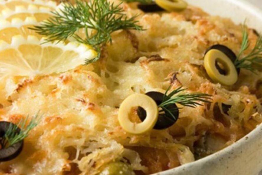 Рецепт солянки рыбной на сковороде