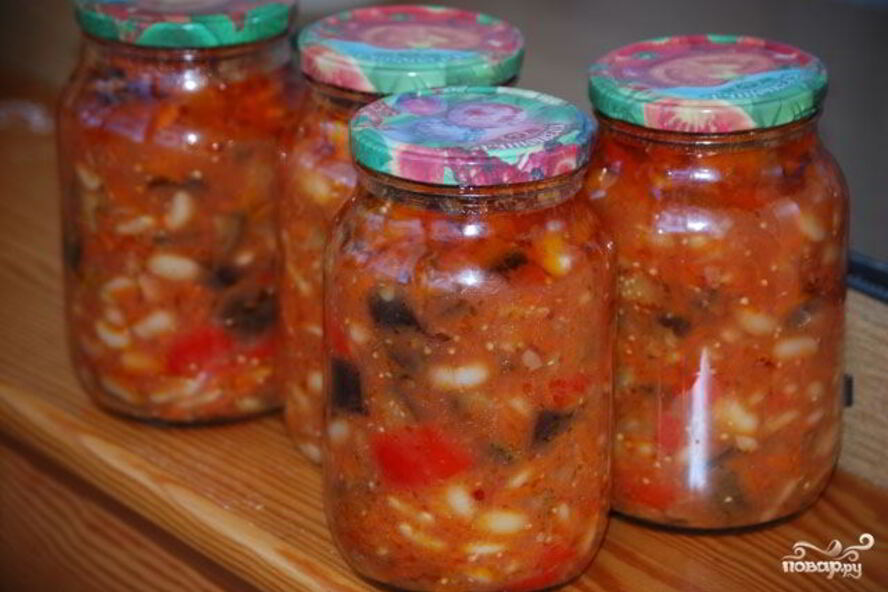 Рецепт солянки с баклажанами