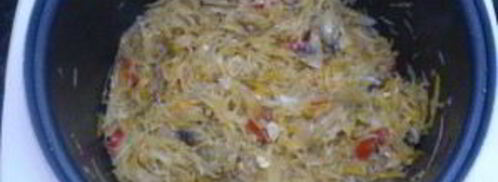 солянка с грибами и капустой. Шаг 7