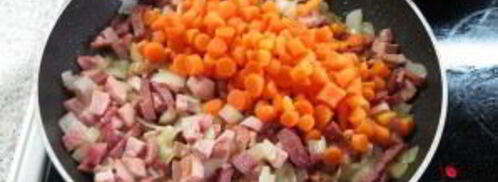 солянка с маслинами и лимоном. Шаг 3