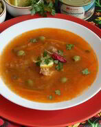 Солянка с тунцом