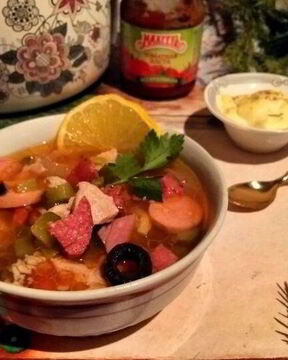 Солянка сборная мясная по-домашнему