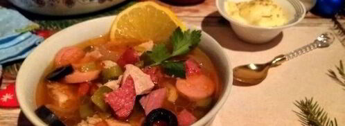 солянка сборная мясная по-домашнему. Шаг 6