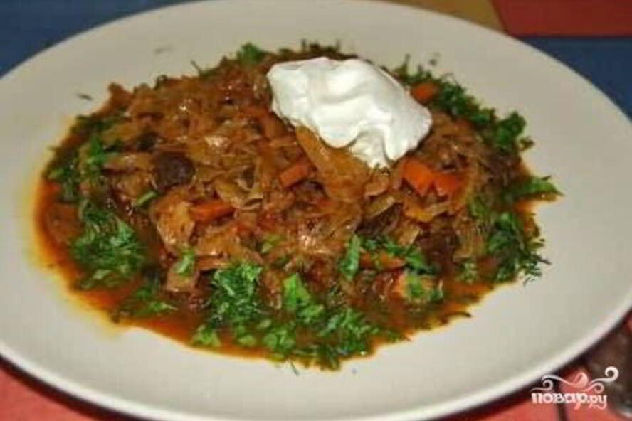 Рецепт солянки сборной в мультиварке