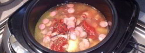 солянка в мультиварке поларис. Шаг 5