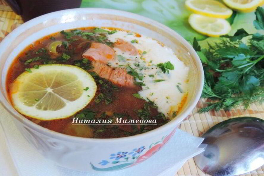 Рецепт супа-солянки обедаем дома