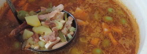 суп-солянка обедаем дома. Шаг 6