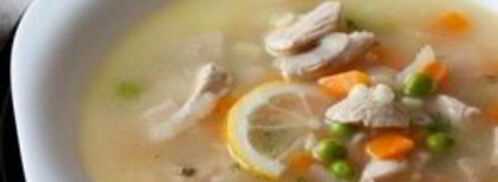 суп из индейки лимонный. Шаг 4