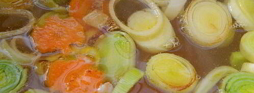 суп из индейки с омлетом. Шаг 4