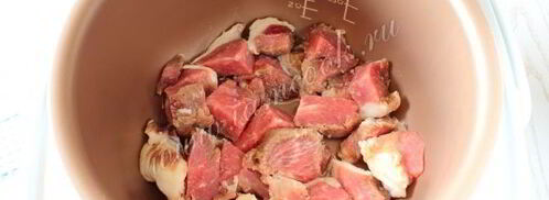 суп харчо в мультиварке. Шаг 3