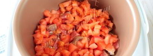 суп харчо в мультиварке. Шаг 4