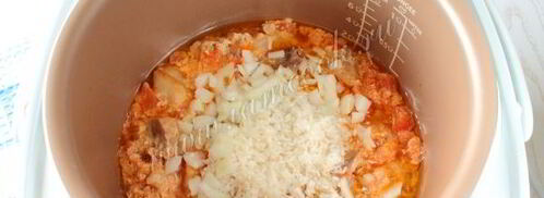 суп харчо в мультиварке. Шаг 5