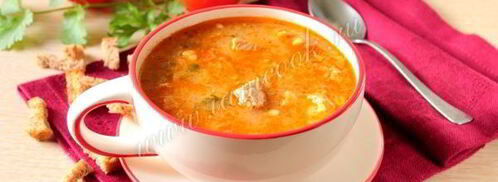 суп харчо в мультиварке. Шаг 9