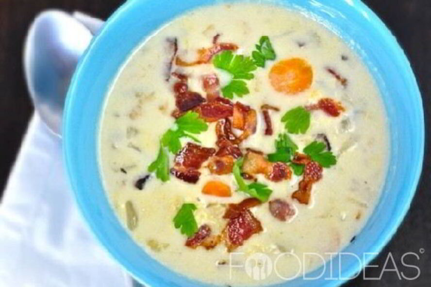 Рецепт супа клэм-чаудер