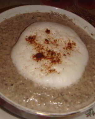 Грибной суп-пюре Капучино