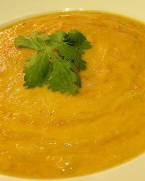 Морковный суп-пюре с карри