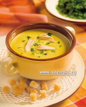 Нежный овощной суп-пюре