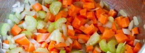 острый суп-пюре из фасоли с авокадо. Шаг 3