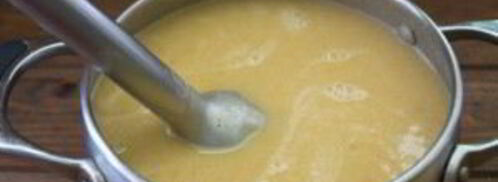 рыбный суп-пюре со сливками. Шаг 8