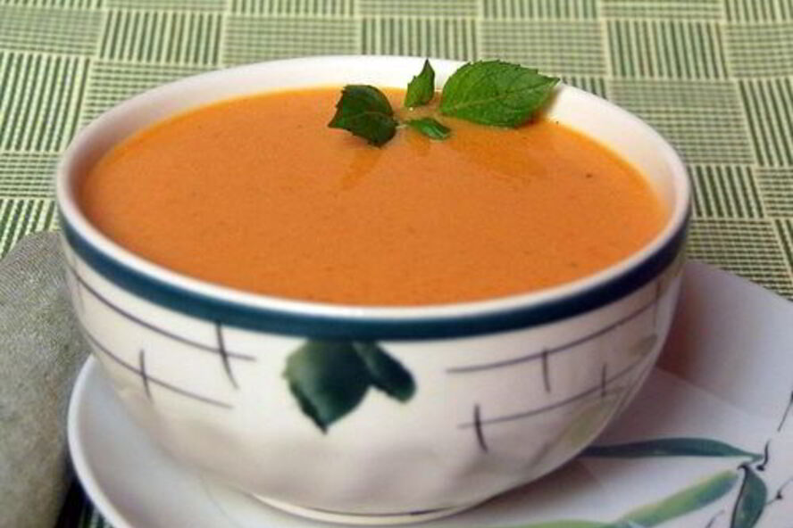 Рецепт сливочного супа-пюре с семгой