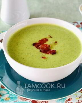 Суп-пюре из брокколи со сливками