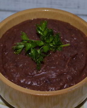 Суп-пюре из фасоли