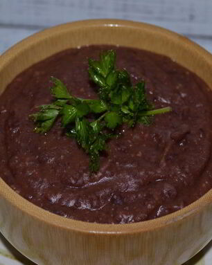 Суп-пюре из фасоли