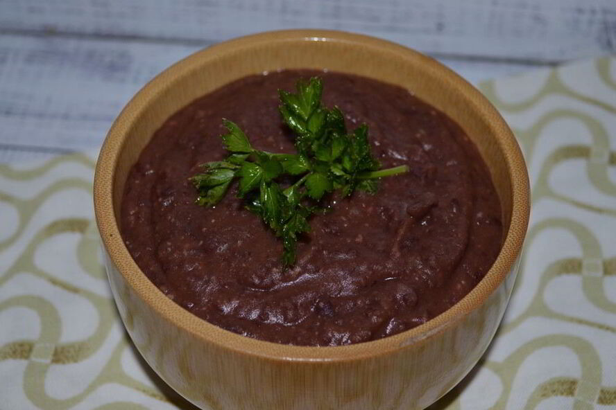Рецепт супа-пюре из фасоли