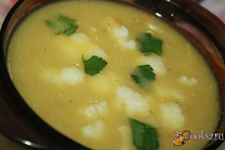 Рецепт супа-пюре из лука порея и чечевицы