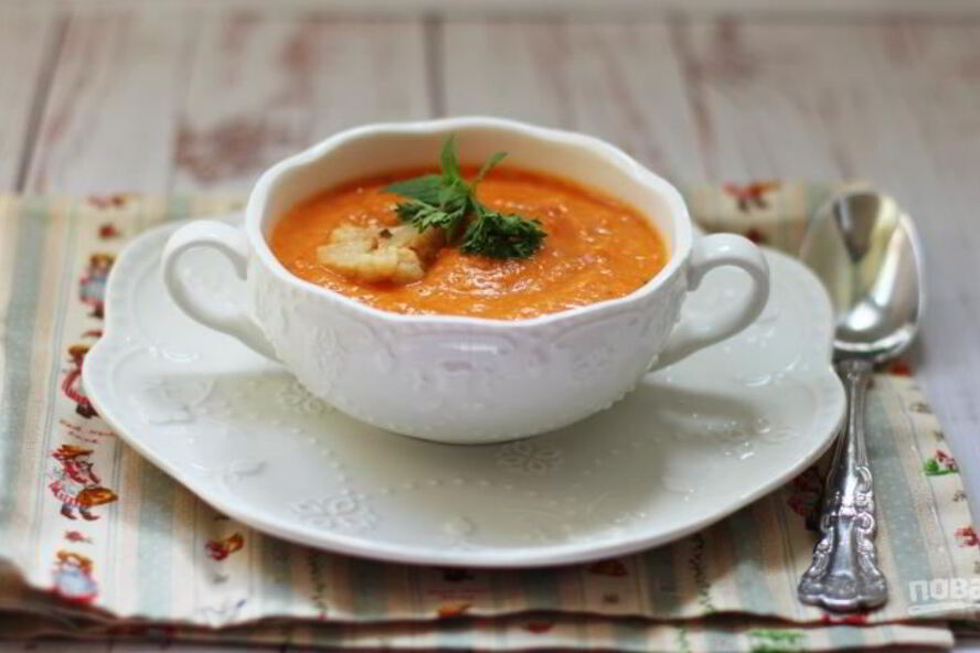 Рецепт супа-пюре из овощей