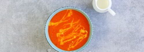 суп-пюре из печеного перца. Шаг 12