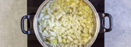 суп-пюре из печеного перца. Шаг 7