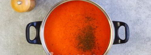 суп-пюре из печеного перца. Шаг 11