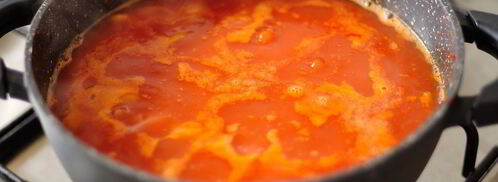 суп-пюре из запеченных томатов. Шаг 3