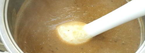 суп-пюре с баклажанами и чечевицей. Шаг 5