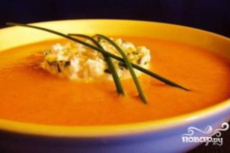 Рецепт супа-пюре со сладким перцем