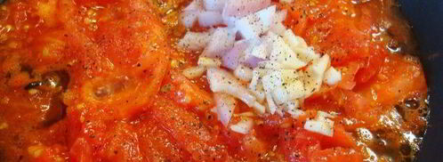 томатный суп-пюре с макарошками. Шаг 4