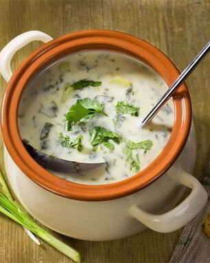 Суп с черемшой