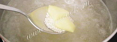 суп с фрикадельками и рисом. Шаг 4