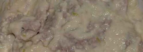 суп с картофелем, рисом свининой и цветной капустой. Шаг 30