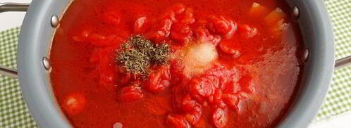 суп с охотничьими колбасками и фасолью. Шаг 17