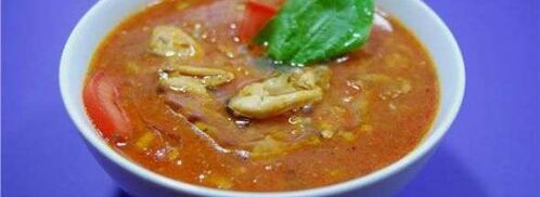 суп томатный с рисом и мидиями. Шаг 45