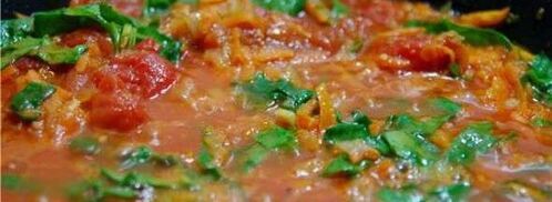 суп томатный с рисом и мидиями. Шаг 29