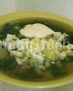 Суп весенний с крапивой