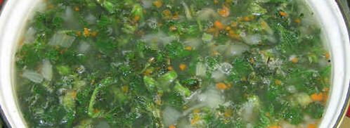 суп весенний с крапивой. Шаг 17