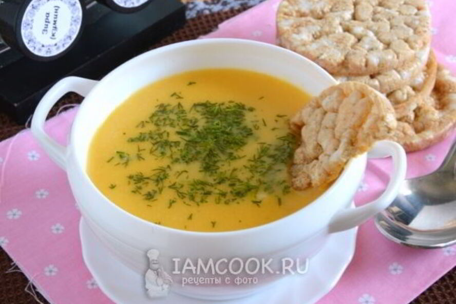 Рецепт сырного крема-супа с грудинкой